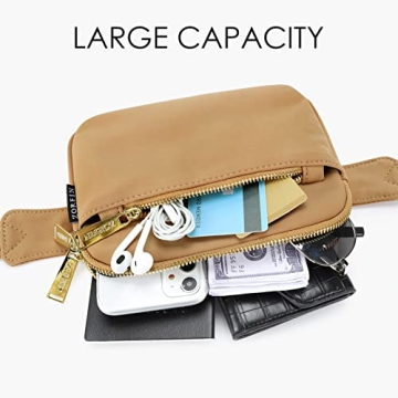 ZORFIN Stylish Fanny Pack with Adjustable Strap for All