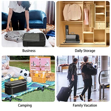 BAGAIL Compression Packing Cubes Travel Organizers 6 Set