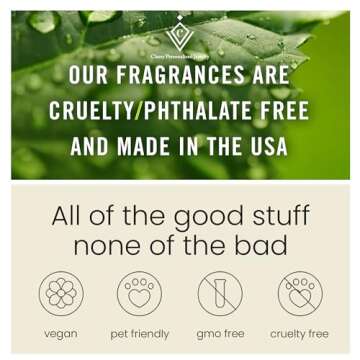 Car Air Freshener Hanging, Essential Oil Diffuser for Car, Long Lasting Fresheners for Women, Air Diffusers, Made in USA