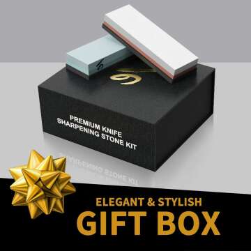 Japanese Knife Sharpening Stone Kit by KERYE