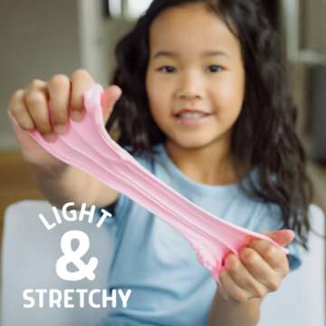 Chuckle & Roar - Whoa Dough Cosmic Colors - Tactile Kids Dough - Fun Arts and Crafts Time for Preschoolers - Safe Formula for Kids - Ages 3 and Up