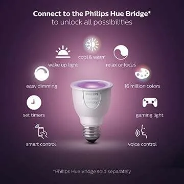 Philips Hue Smart Spot Light: Voice-Controlled Ambiance