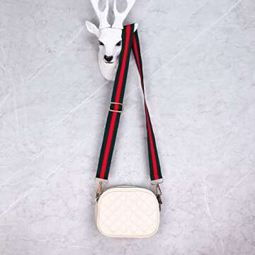 5Chaos Stripe Bee G Purse Strap for All Bags - Adjustable