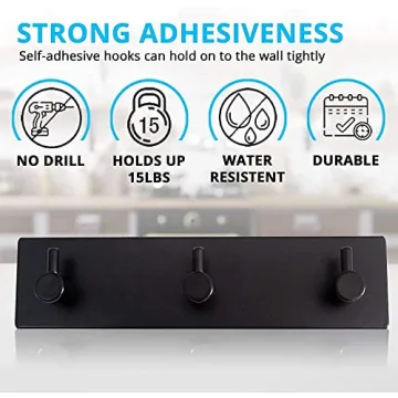 Durable Key Hooks: Stylish Wall Organizer for Home