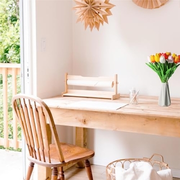 SITUMEIZI 15pcs Realistic Fake Tulips for Decor