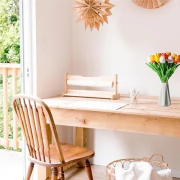 SITUMEIZI 15pcs Realistic Fake Tulips for Decor