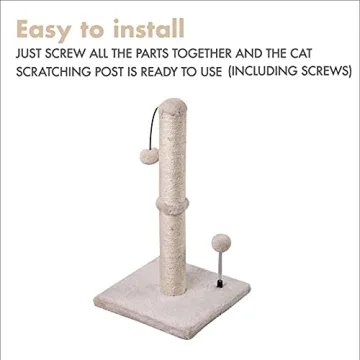 MECOOL Cat Scratching Post for Kittens | Stylish & Durable