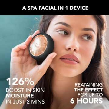 FOREO UFO 2 Supercharged Face Mask | Full LED Spectrum & Red Light Therapy for Face | Warming | | Fa...