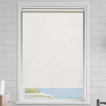 AOSKY Cordless Blinds - Elegant Blackout Shades for Home