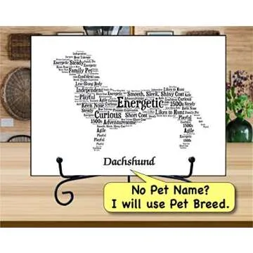 Custom Dachshund Art Print | Personalized Gift Idea