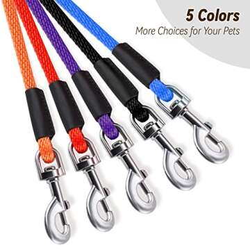 Lynxking Check Cord Dog Leash for Training and Tracking