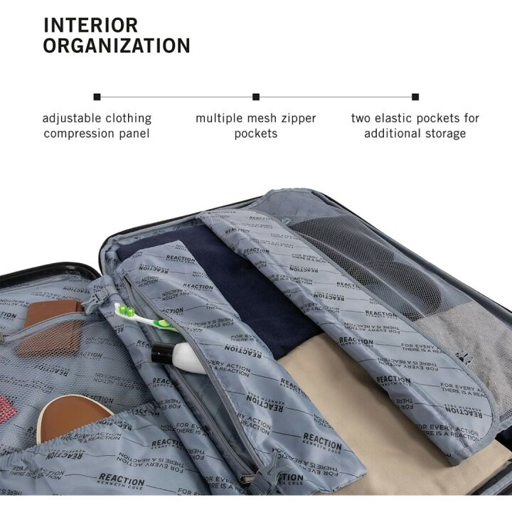 Kenneth Cole Renegade 24" Luggage - Lightweight & Stylish