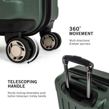 Kenneth Cole Renegade 24" Luggage - Lightweight & Stylish