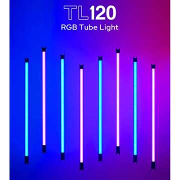 Godox TL120 RGB Tube Light - True Creative Control with App Control