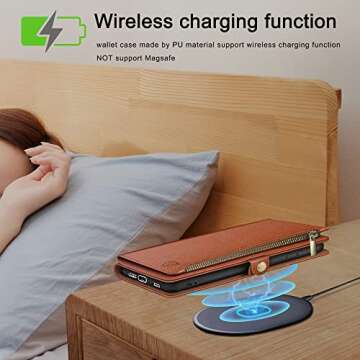 XcaseBar S24 Plus Wallet Case RFID Protection Stylish Design