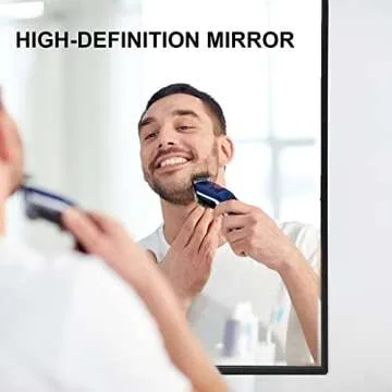 Black Arched Mirror 24x36 Inch, Arched Wall Mirror for Bathroom, Arch Bathroom Mirror with Metal Frame, Black Arch Vanity Mirror Decor for Mantel, Entryway, Bedroom, Hallway, Salon