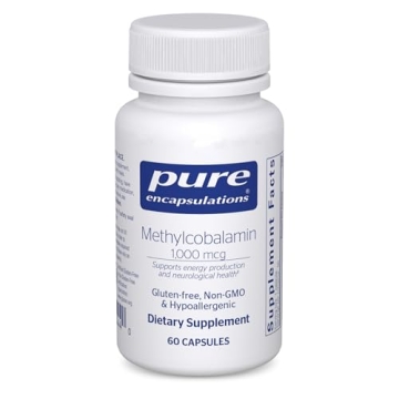 Pure Encapsulations Methylcobalamin B12 1,000 mcg - Boost Energy & Brain Health