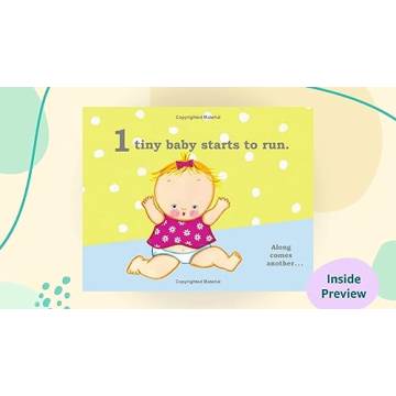 Ten Tiny Babies Colorful Rhyming Board Book for Toddlers