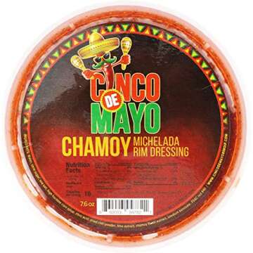Cinco de Mayo Chamoy Rim Dip Cocktail Rim Dressing - Perfect for Margaritas & More