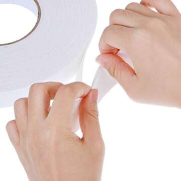 Tatuo Double Sided Foam Tape - Versatile & Strong Adhesive