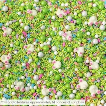 Easter Cottontail Sprinkle Mix with Bunny Icing