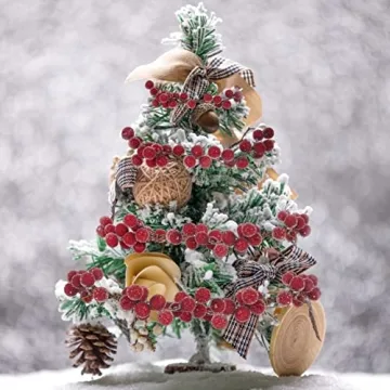 Red Holly Berry Christmas Decorations for Cheerful Holidays