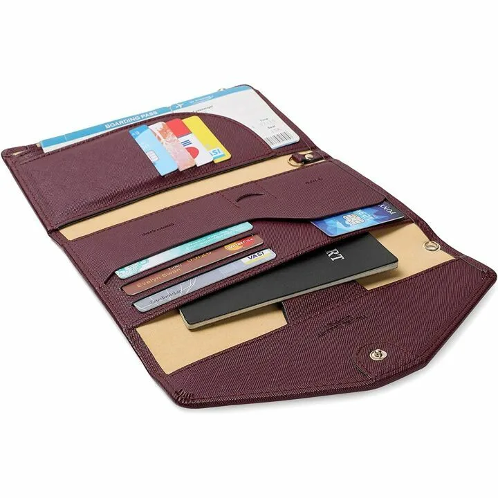 ZOPPEN RFID Blocking Passport Holder for Women