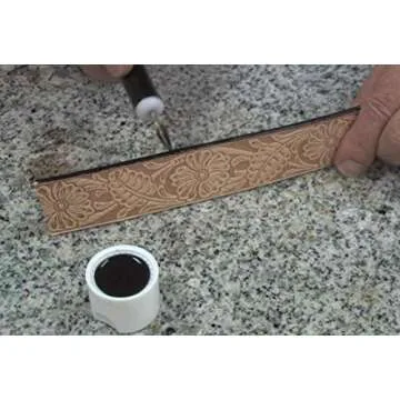 Tandy Leather Craftool Pro Edge Dye Roller for Leather Edges