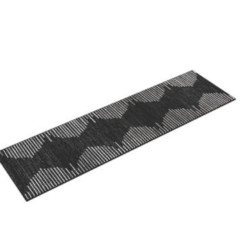 Bohemian Stripe Stain Resistant Runner Rug 2'x7'