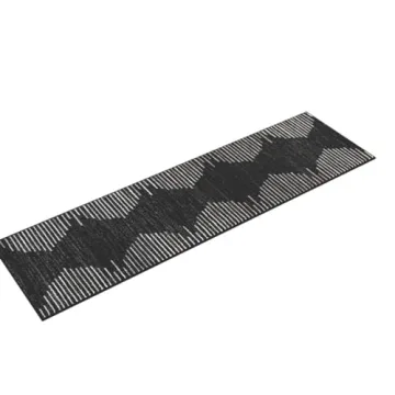 Bohemian Stripe Stain Resistant Runner Rug 2'x7'