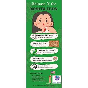 Rhinase Allergy Relief Lubricating Nasal Gel – Steroid Free, Dual Wetting Agent & Salt Formulation (1 oz.) for Nasal Dryness Nosebleeds Saline Gel for Nose…