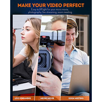 Versatile Yesker 18" Ring Light for Photography and Streaming