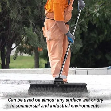 MASTERTOP 24" Push Broom for Outdoor Cleaning Solutions