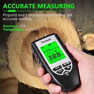 Tavool Wood Moisture Meter for Accurate Moisture Measurement