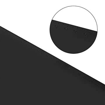 Amazon Basics Plastic Clipboards, Low Profile Clip, Clipboard for Classrooms, Office, Restaurants, Doctor Offices, 2-Pack, Black