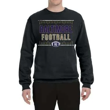 Wild Bobby Baltimore Crewneck Sweatshirt - Perfect for Fans