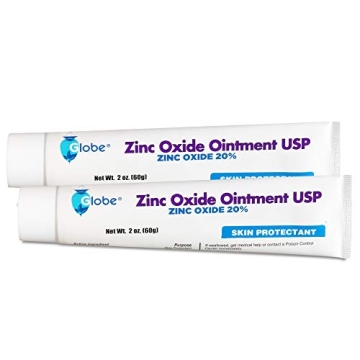 Globe Zinc Oxide Ointment 20% Diaper Rash Poison Ivy Relief