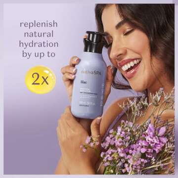 Nativa SPA Lilac Body Lotion with Quinoa Oil and BioRetinol