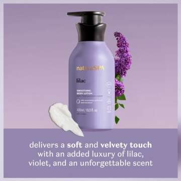 Nativa SPA Lilac Body Lotion with Quinoa Oil and BioRetinol