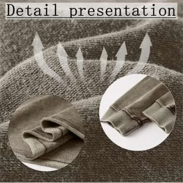 Weetiotio Oversized Crew Neck Sweatshirt Long Sleeve T-shirt