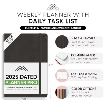 Dated 2025 Planner: Your Ultimate Productivity Tool