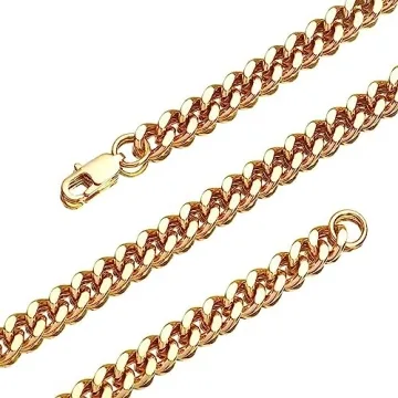 Elegant Yarpiany Gold Cuban Link Necklace for Women