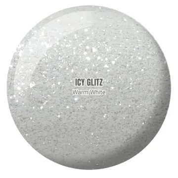 DND Gel Diva Icy Glitz Polish Duo - Chic & Chip-Free