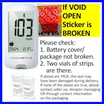 Complete CareSens N Plus Bluetooth Diabetes Monitor Kit