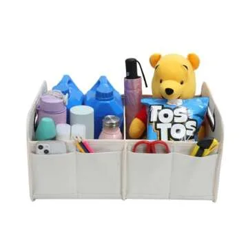 austoces Car Trunk Organizer for SUVs and Sedans