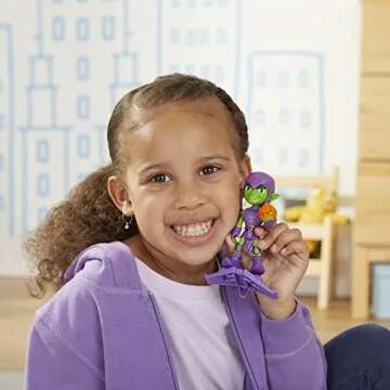 Marvel Spidey and His Amazing Friends Green Goblin Hero Figure, 4-Inch Scale Action Figure, Includes 1 Accessory, for Kids Ages 3 and Up