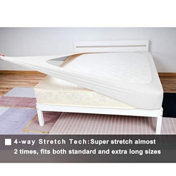 BAROSSA StretchWrap Box Spring Cover - Stylish & Easy Care