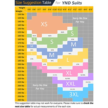 YND Men's Slim Fit 2 Piece Suit with Tie