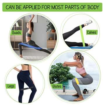 Mr. Pen- Resistance Bands, Pack of 5 Different Resistance Levels, Exercise Bands Resistance, Bands for Working Out, Workout Bands Resistance, Elastic Bands for Exercise, Fitness Bands, Stretch Bands