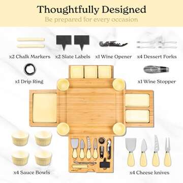 Elegant Charcuterie Board Set for Every Celebration